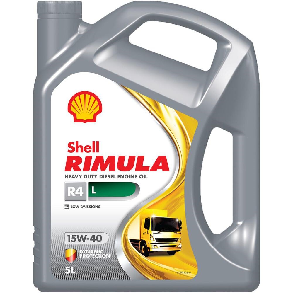 Shell Rimula R4 L 15W40 Ck4 - 5L TZ300012884 | Truck & Trailer