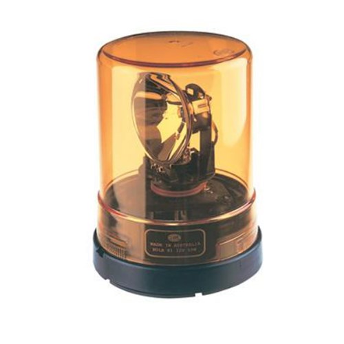 HELLA REVOLVING AMBER BEACON 12V ELH1719 Truck Trailer Parts