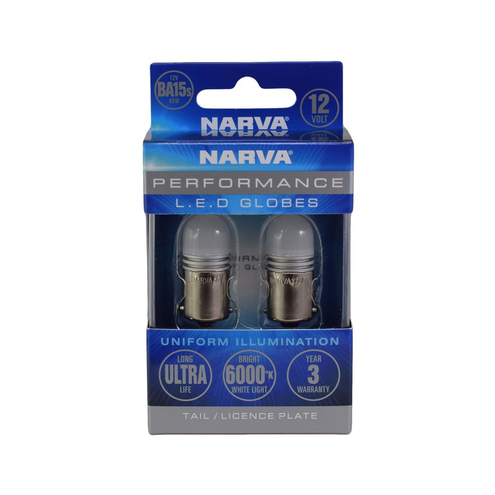 NARVA 12V BA15S R5W LED GLOBES ELN18220BL, Truck & Trailer Parts