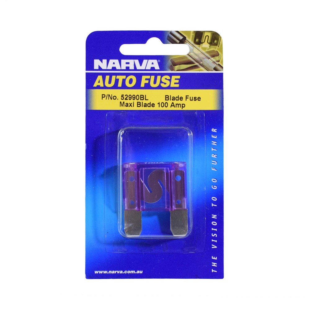 thumbnail image 2 of Narva 52920BL 20 Amp MAXI Blade Fuse – For Car Amplifiers & Auto Electrical 2 of 4